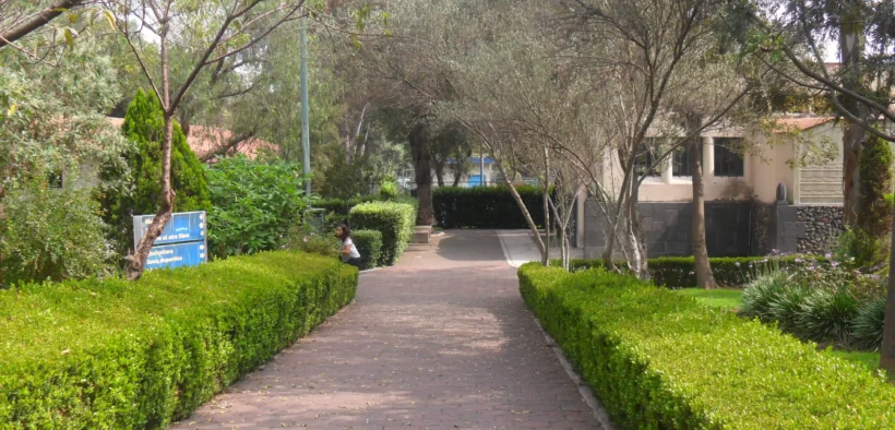 Sendero y jardines del Centro de Educación Ambiental Acuexcomátl, en una fotografía de archivo de 2015.