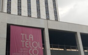Fachada del Centro Cultural Universitario Tlatelolco en una fotografía de archivo de 2020.