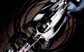 Monoplaza de Cadillac F1 en la imagen oficial del Show Run de Sergio Pérez en Paseo de la Reforma