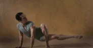 Intérprete del Festival Cuerpo al Descubierto en una imagen promocional de danza contemporánea
