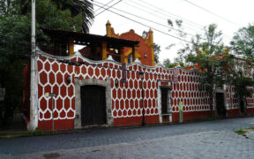 Fachada de la Casa Alvarado, sede de la Fonoteca Nacional, en una fotografía de archivo de 2013.