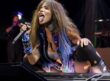 Gloria Trevi durante un concierto en agosto de 2022