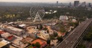 Vista aérea del Complejo Cultural Los Pinos, sede del festival Quintana Roo en Los Pinos