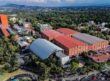 Vista aérea del Centro Nacional de las Artes, Coyoacán, en 2023; fotografía de archivo.