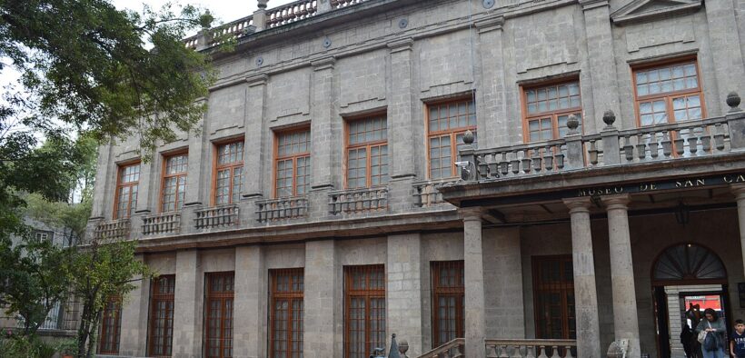 Fachada del Museo Nacional de San Carlos, en la colonia Tabacalera; fotografía de archivo de 2013.