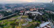 Panorámica de instalaciones culturales de la Cuarta Sección del Bosque de Chapultepec en 2024; no muestra una carrera.