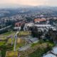Panorámica de instalaciones culturales de la Cuarta Sección del Bosque de Chapultepec en 2024; no muestra una carrera.