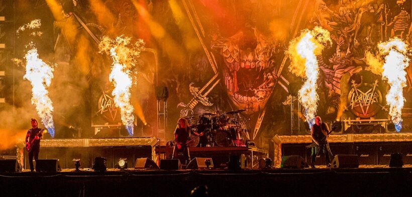 Slayer sobre el escenario de Wacken Open Air en 2019