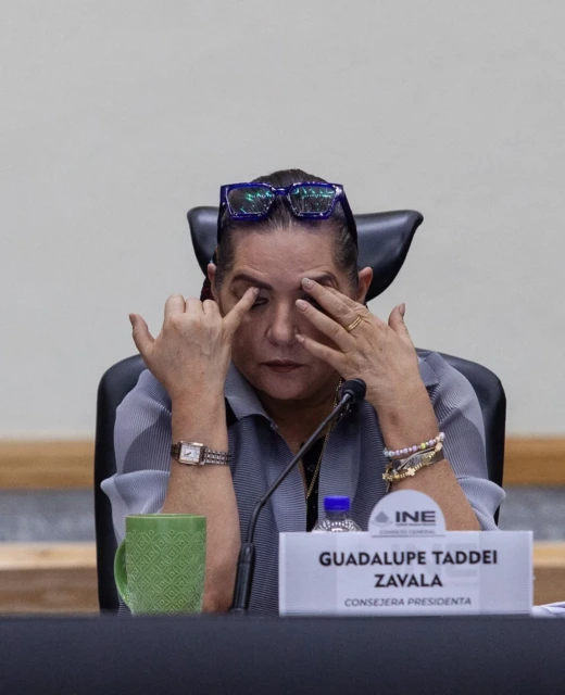 Renuncia Taddei a presidencia del INE, tras severas acusaciones de corrupción