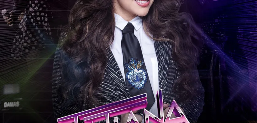 Tatiana en la imagen oficial de Retro Pop en La Maraka
