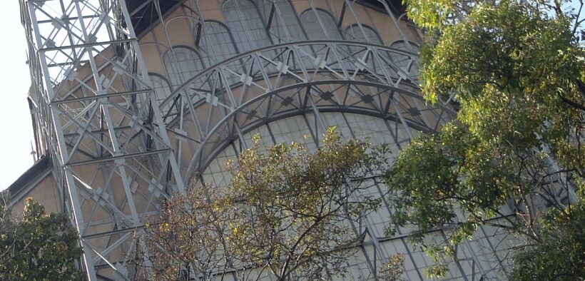 Museo Universitario del Chopo en enero de 2020; fotografía de sede, no del montaje Desbocadas